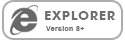 Compatible Internet Explorer - Version 8+
