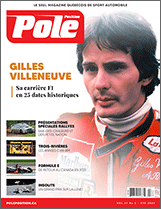 De nombreux sujets exclusifs et intemporels sont à découvrir dans cette édition : La carrière F1 de Gilles Villeneuve en 25 images inédites, les années Can-Am au GP de Trois-Rivières, l’évolution des casques en sport automobile, la chronique de François Dumontier qui revient sur des souvenirs personnels vécus au GP du Canada ou encore l’histoire extraordinaire du seul Grand Prix jamais disputé sur… la Lune ! Dans l’actualité, place aux présentations spéciales des rallyes Baie-des-Chaleurs et Défi 2021, mais aussi F1, WRC, NASCAR, Endurance, séries nationales, etc. 