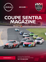 Pole-Position a le plaisir de vous offrir gratuitement les numéros spéciaux de Coupe Sentra Magazine. Réalisés par notre équipe de journalistes et photographes et édités par Nissan Canada après chacun des événements de la série. Dans cette édition, le premier événement de la saison 2025, le Victoria Day SpeedFest Weekend au Canadian Tire Motorsport Park…