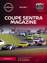 Pole-Position a le plaisir de vous offrir gratuitement les numéros spéciaux de Coupe Sentra Magazine. Réalisés par notre équipe de journalistes et photographes et édités par Nissan Canada après chacun des événements de la série. Dans cette édition, le deuxième événement de la saison 2025, avec les grands débuts de la série au Atlantic Motorsport Park en Nouvelle-Écosse…