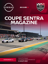 Pole-Position a le plaisir de vous offrir gratuitement les numéros spéciaux de Coupe Sentra Magazine. Réalisés par notre équipe de journalistes et photographes et édités par Nissan Canada après chacun des événements de la série. Dans cette édition, le troisième événement de la saison 2025, le Grand Prix Nissan au Complexe ICAR à Mirabel…