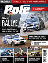 Le rallye à l'honneur dans ce numéro : les 50 ans du Perce-Neige et le guide la saison 2015 du Championnat des Rallyes du Québec, en plus d'une présentation spéciale de la saison WRC sont à découvrir. À lire aussi la présentation du Daytona 500, notre entrevue exclusive du champion du monde de Rallycross Petter Solberg et d'autres sujets spéciaux. Tout cela en plus du calendrier des championnats 2015.