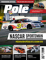 Présentation du Grand Prix du Canada (la F1 mais aussi toutes les séries de soutien, l'horaire, etc.), programme officiel du Rallye Baie-des-Chaleurs et présentation spéciale de la saison 2015 de la série NASCAR Sportsman. Ce sont là quelques-uns des thèmes vedette de ce numéro très varié et riche en actualité, contenant aussi la présentation du Formula Drift Canada 2015, le DTM, le Rallycross, l'Endurance, les autres séries de stock-car québécois, le karting et plus encore !