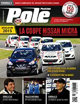 Dernière édition 2015 célébrant les 25 ans de Pole-Position, c'est un numéro exceptionnel alors que nos collaborateurs vous offrent des reportages sur leurs déplacement au GP d'Abou Dhabi, au Rallye de Grande-Bretagne et à la finale de DTM ! En page couverture, honneur à la Coupe Nissan Micra. Bilan en photos, tout comme pour les séries FT600, NASCAR Sportsman et le Championnat du Québec des Rallyes, également couvert par notre reportage au Rallye de Charlevoix... 