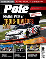 La présentation du très attendu Grand Prix de Trois-Rivières fait la une de ce numéro ! Dans cette édition, voyez aussi le compte-rendu exclusif de nos envoyés spéciaux aux 24 Heures du Mans et les reportages sur le GP du Canada et le Rallye Baie-des-Chaleurs. À ne pas manquer enfin les nouvelles de circuit routier (la F3 avec Lance Stroll et les pages spéciales sur la Coupe Nissan Micra, la Coupe Porsche et FT1600, entre autres), NASCAR et le stock-car québécois avec l'ACT et le NASCAR Sportman en vedette.