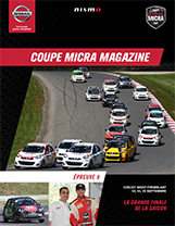 Pole-Position a le plaisir de vous offrir gratuitement les numéros spéciaux de Coupe Micra Magazine. Réalisés par notre équipe de journalistes et photographes et édités par Nissan Canada immédiatement après chacun des événements de la Coupe Nissan Micra, ils vous font découvrir cette spectaculaire série de circuit routier canadien. Dans cette édition, les courses 15 et 16 qui marquaient la fin de la saison 2016 et qui ont été tenues au Circuit Mont-Tremblant les 24 et 25 septembre...