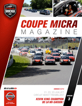 Pour la troisième année consécutive, Pole-Position a le plaisir de vous offrir gratuitement les numéros spéciaux de Coupe Micra Magazine. Réalisés par notre équipe de journalistes et photographes et édités par Nissan Canada immédiatement après chacun des événements de la Coupe Nissan Micra, il vous font découvrir cette spectaculaire série de circuit routier canadien. Dans cette édition, la Classique d'été au Circuit Mont-Tremblant...