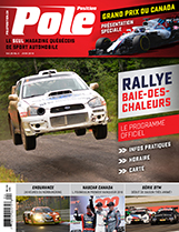 Présentation du Grand Prix du Canada et programme officiel du Rallye Baie-des-Chaleurs sont les thèmes vedettes de cette édition, par ailleurs très riche en actualité internationale et nationale. Ainsi, nous vous invitons à lire nos articles exclusifs sur le début de saison en NASCAR canadien, notre reportage aux 24 Heures du Nürburgring (avec la chronique de Kuno Wittmer, le seul québécois au départ), et toutes les infos de WRC, Rallycross, DTM, Endurance ainsi que F1600, Coupe Nissan Micra, SPC et NASCAR Sportsman, entre autres... À découvrir dès maintenant !