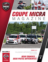 Pour la quatrième année consécutive, Pole-Position a le plaisir de vous offrir gratuitement les numéros spéciaux de Coupe Micra Magazine. Réalisés par notre équipe de journalistes et photographes et édités par Nissan Canada immédiatement après chacun des événements de la Coupe Nissan Micra, il vous font découvrir cette spectaculaire série de circuit routier canadien. Dans cette édition, l'épreuve 'Kyle Nash Race' au Calabogie Motorsport Park, Ontario.