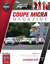 Pour la quatrième année consécutive, Pole-Position a le plaisir de vous offrir gratuitement les numéros spéciaux de Coupe Micra Magazine. Réalisés par notre équipe de journalistes et photographes et édités par Nissan Canada immédiatement après chacun des événements de la Coupe Nissan Micra, il vous font découvrir cette spectaculaire série de circuit routier canadien. Dans cette édition, l'épreuve 'Classique d’été' au Circuit Mont-Tremblant, Québec.